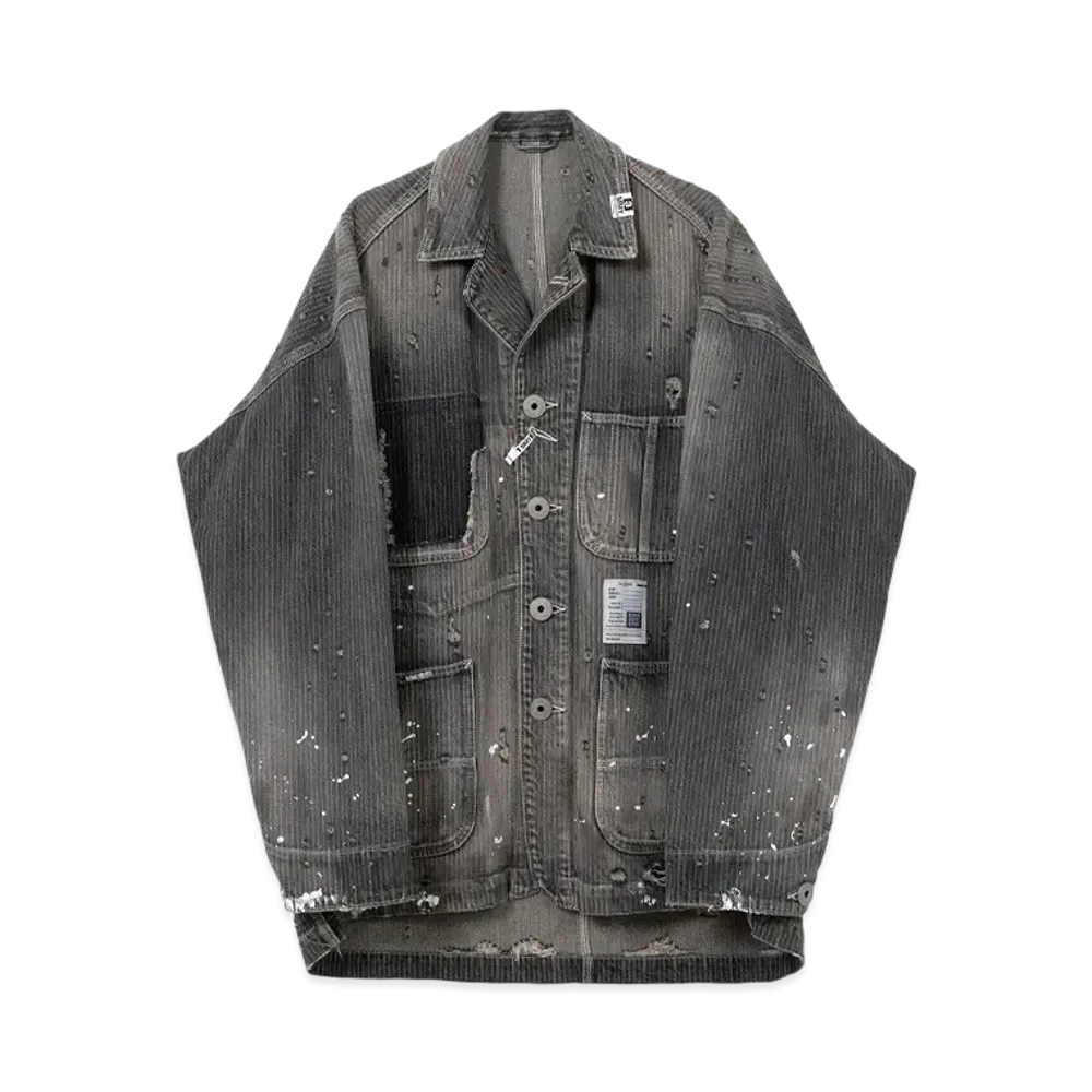 Maison MIHARA YASUHIRO Aged Chore Jacket "Black"
