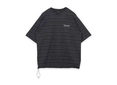 Optstuff Drawstring Classic Border T-Shirt "Navy"