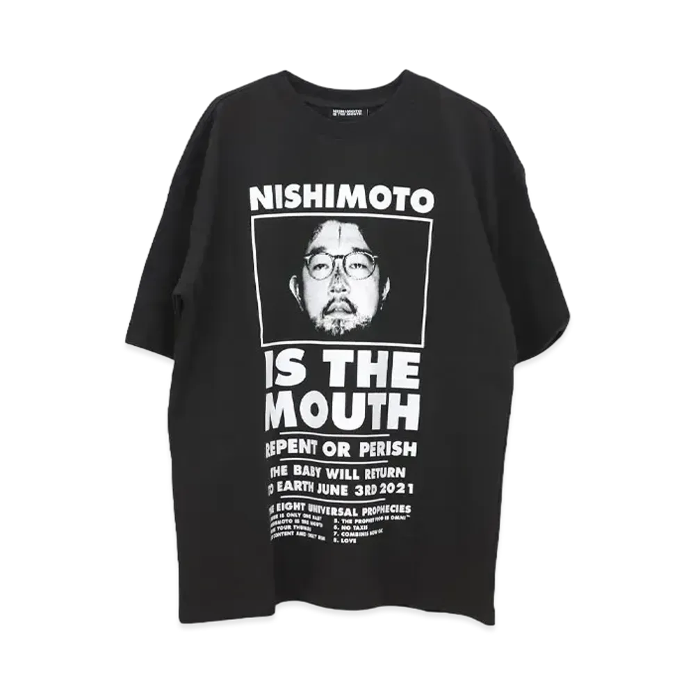 NISHIMOTO IS THE MOUTH CLASSIC S/S TEE "BLACK"