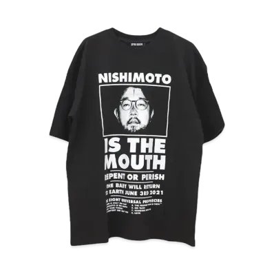 NISHIMOTO IS THE MOUTH CLASSIC S/S TEE "BLACK"
