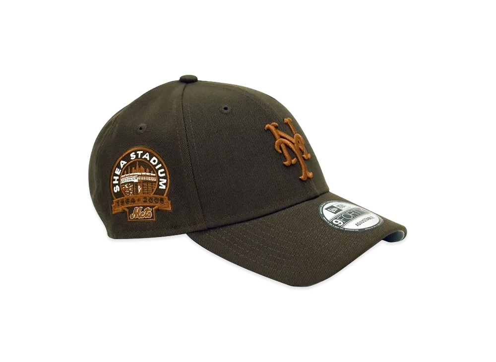 NEW ERA x THE CAP 9Forty Solo Mutation New York Mets "Brown"