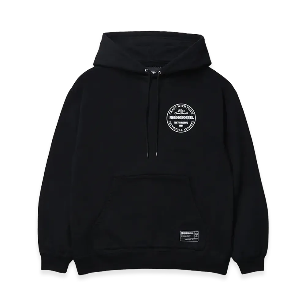 NEIGHBORHOOD Staple Sweat Hoodie LS "Black"