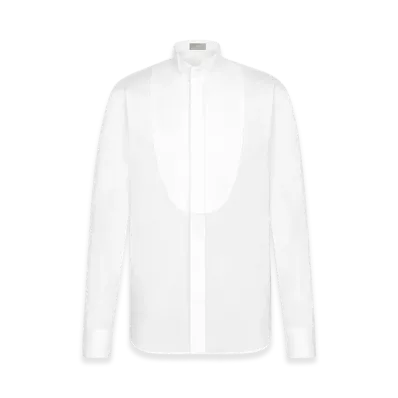 Dior Tuxedo Shirt Poplin "White"