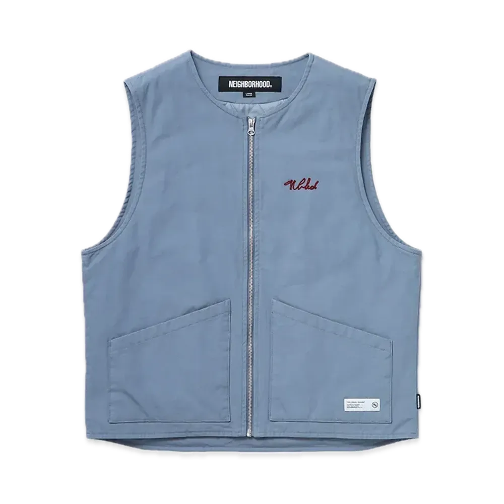 NEIGHBORHOOD Padded Work Vest "Saxe"