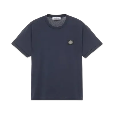 Stone Island 24113 60/2 COTTON JERSEY _SLIM FIT "Ink Blue"