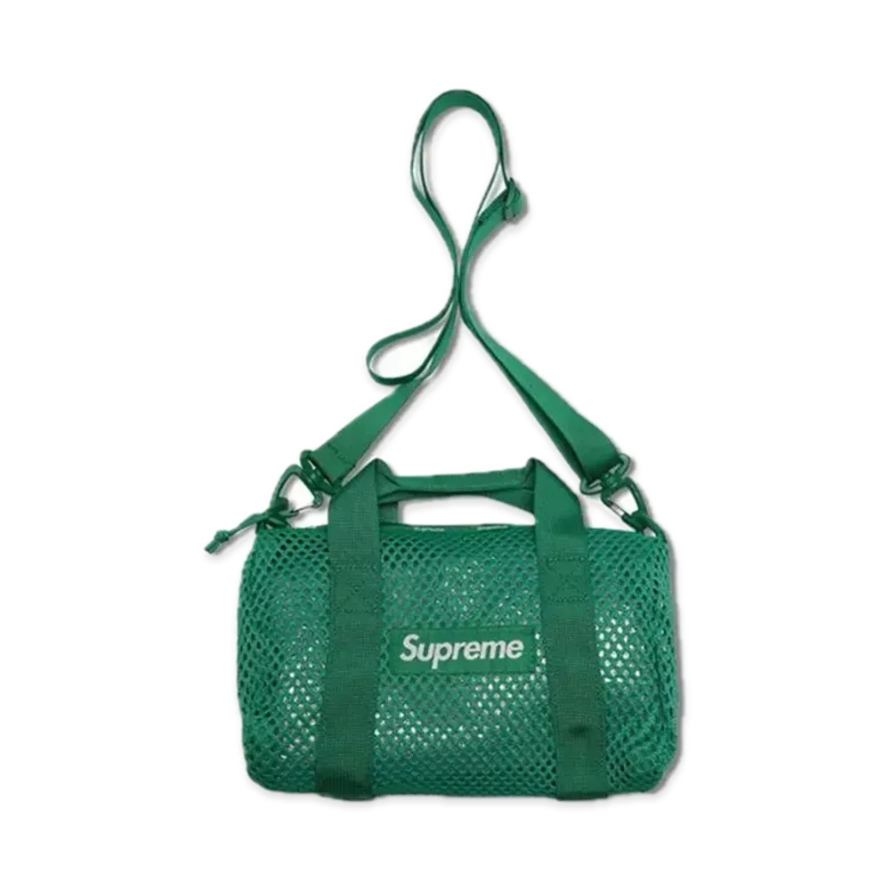 Supreme Mesh Mini Duffle Bag "Green" (23SS)