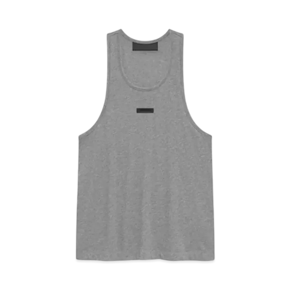 FEAR OF GOD Essentials Women's Tri-Blend Tank Top "Light Heather Gray"