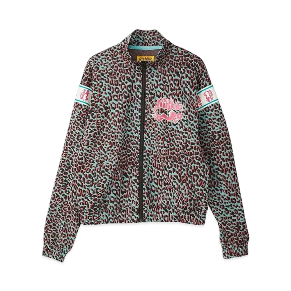HYSTERIC GLAMOUR Vinyl Junkie Track Jacket "Green"