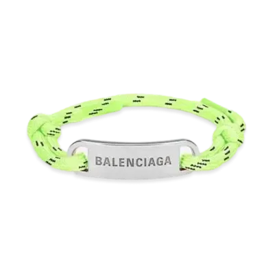 BALENCIAGA Plate Bracelet "Yellow"