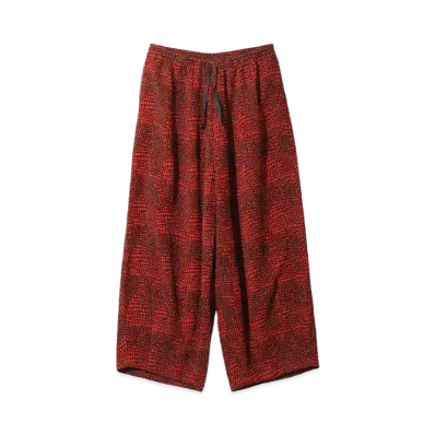 Needles HDP Pant R/AC Mall Animal JQ "Red"