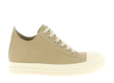 Rick Owens Women's Low Sneakers "Beige"
