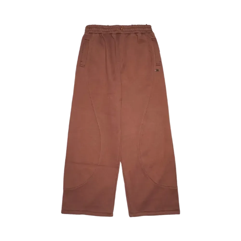 HTH Curve Switching Sweat Pants "BROWN"