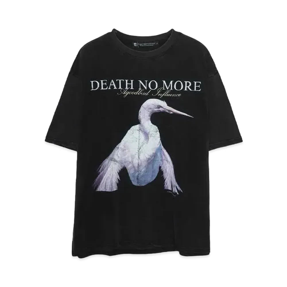 A GOOD BAD INFLUENCE DEATH NO MORE T-SHIRT "BLACK"