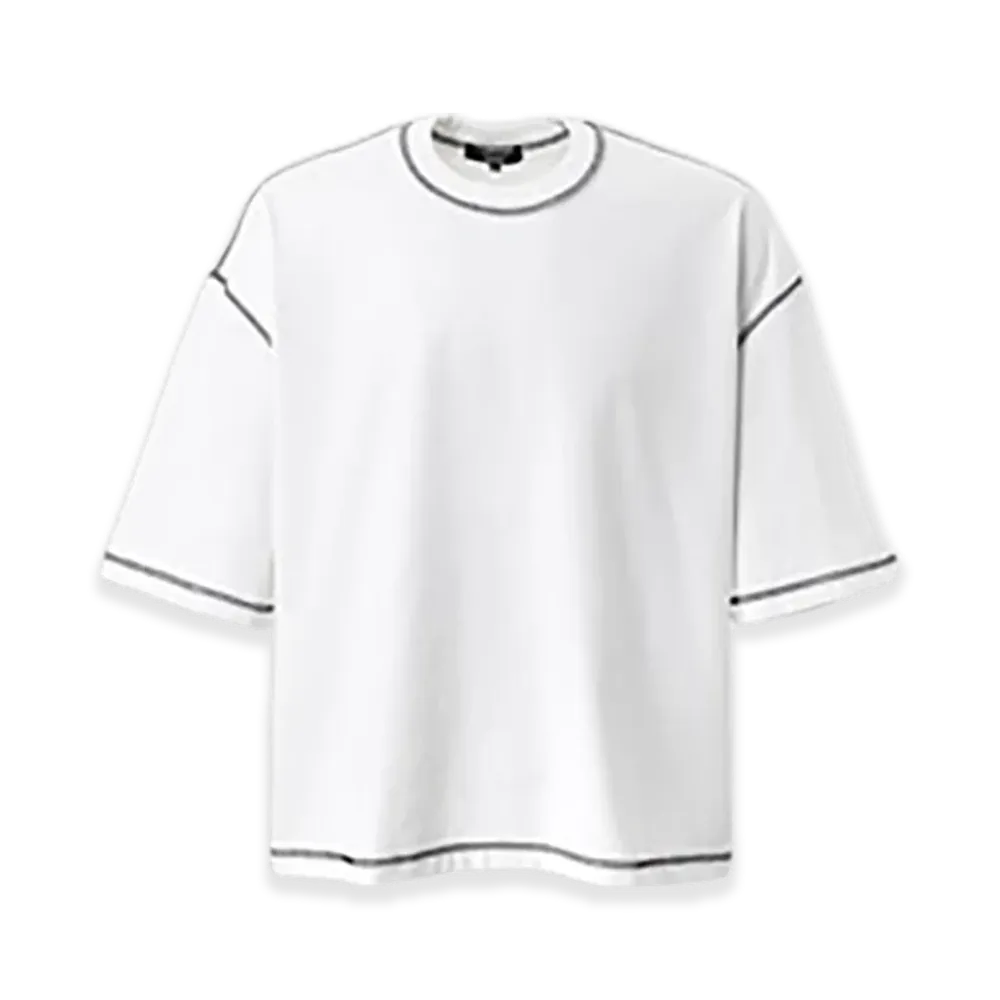 COMME des GARCONS HOMME Cotton Plain Tee "White"
