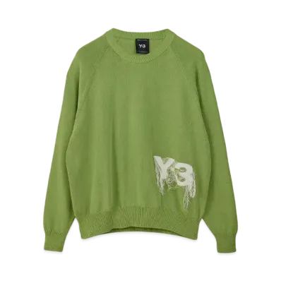 Y-3 Knit Crew "Magic Lime"