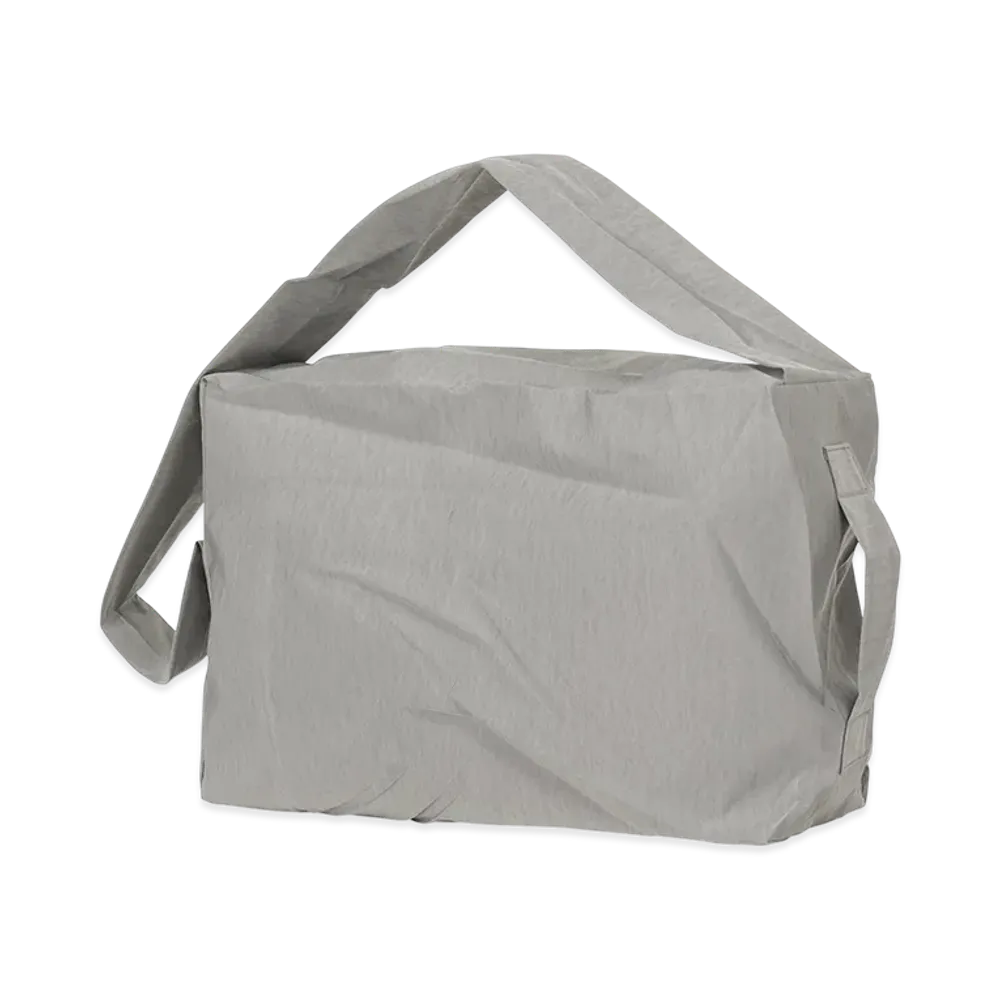 HOMME PLISSE ISSEY MIYAKE Stone Bag "Silver Gray"