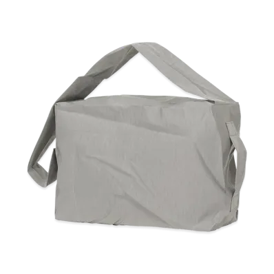 HOMME PLISSE ISSEY MIYAKE Stone Bag "Silver Gray"