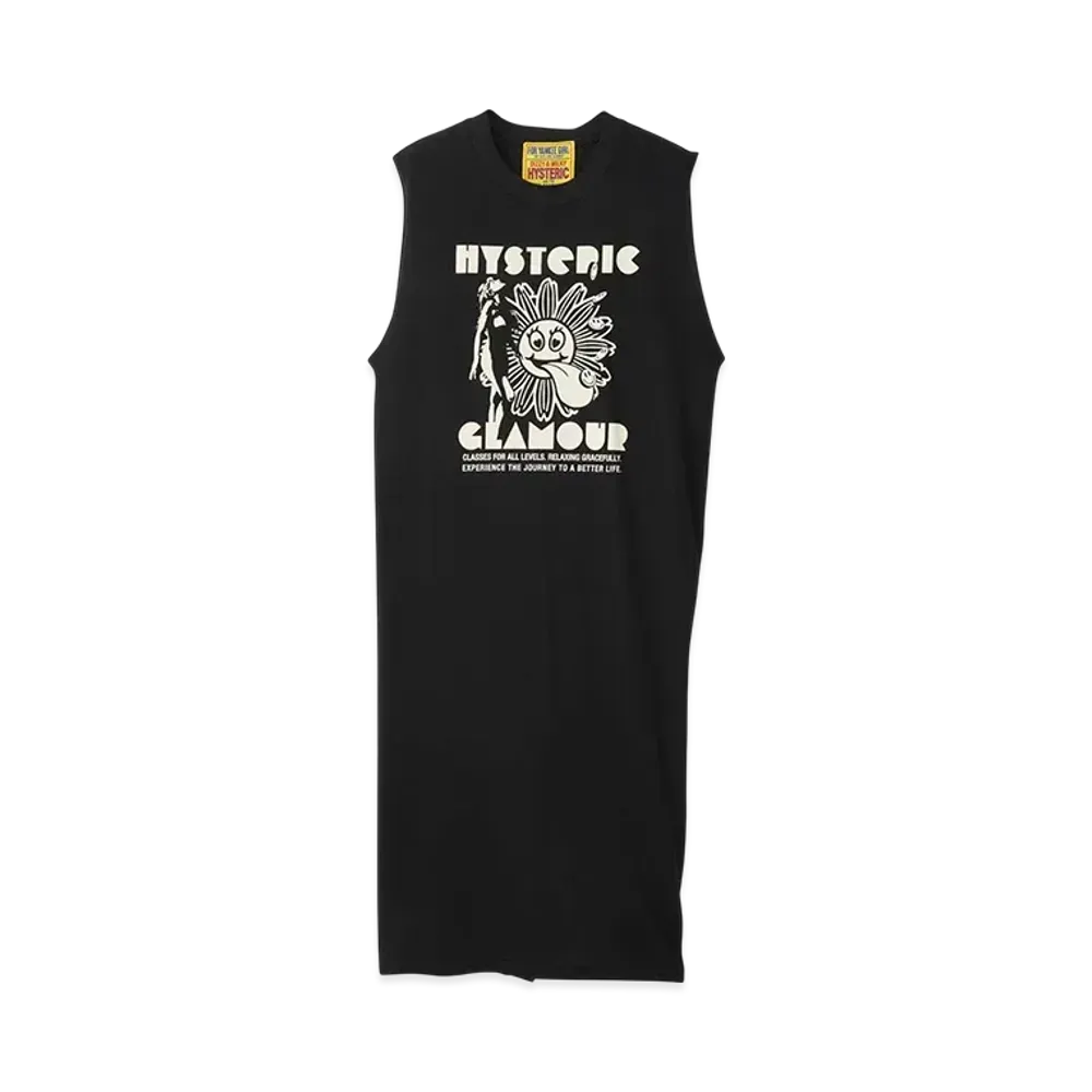 HYSTERIC GLAMOUR Flower Trippin' Dress "Black"