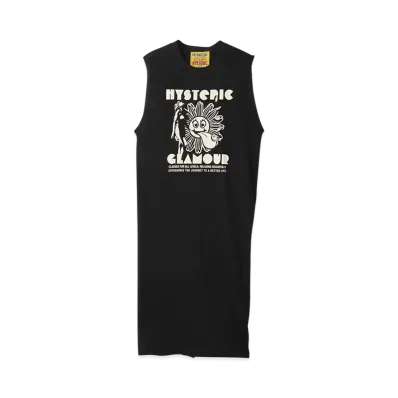 HYSTERIC GLAMOUR Flower Trippin' Dress "Black"