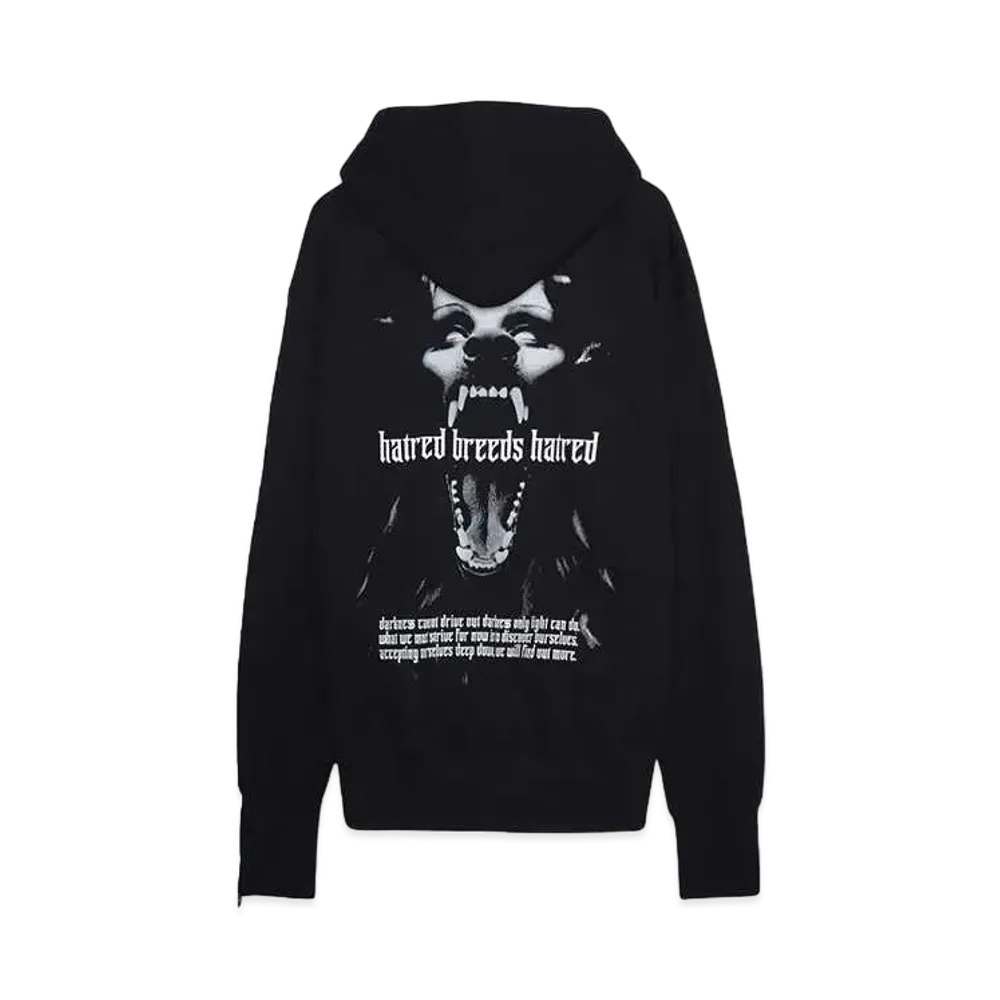 beauty:beast P.O HOODED(werewolf) "BLACK"