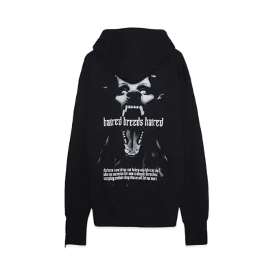 beauty:beast P.O HOODED(werewolf) "BLACK"