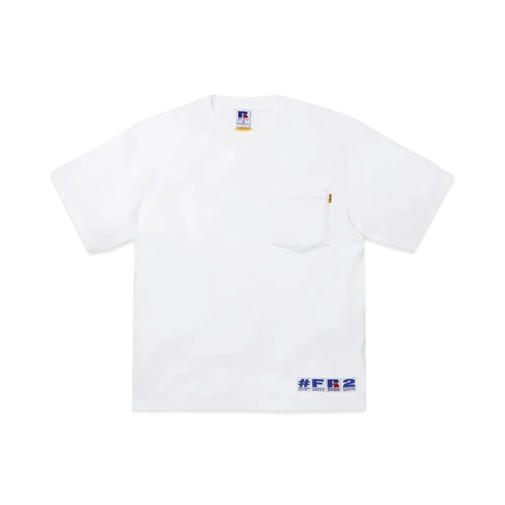 FR2 x Russell Pocket T-shirt "White"