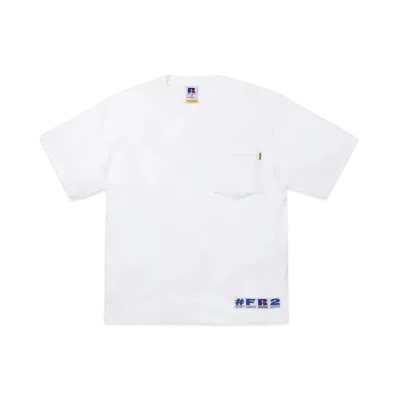 FR2 x Russell Pocket T-shirt "White"