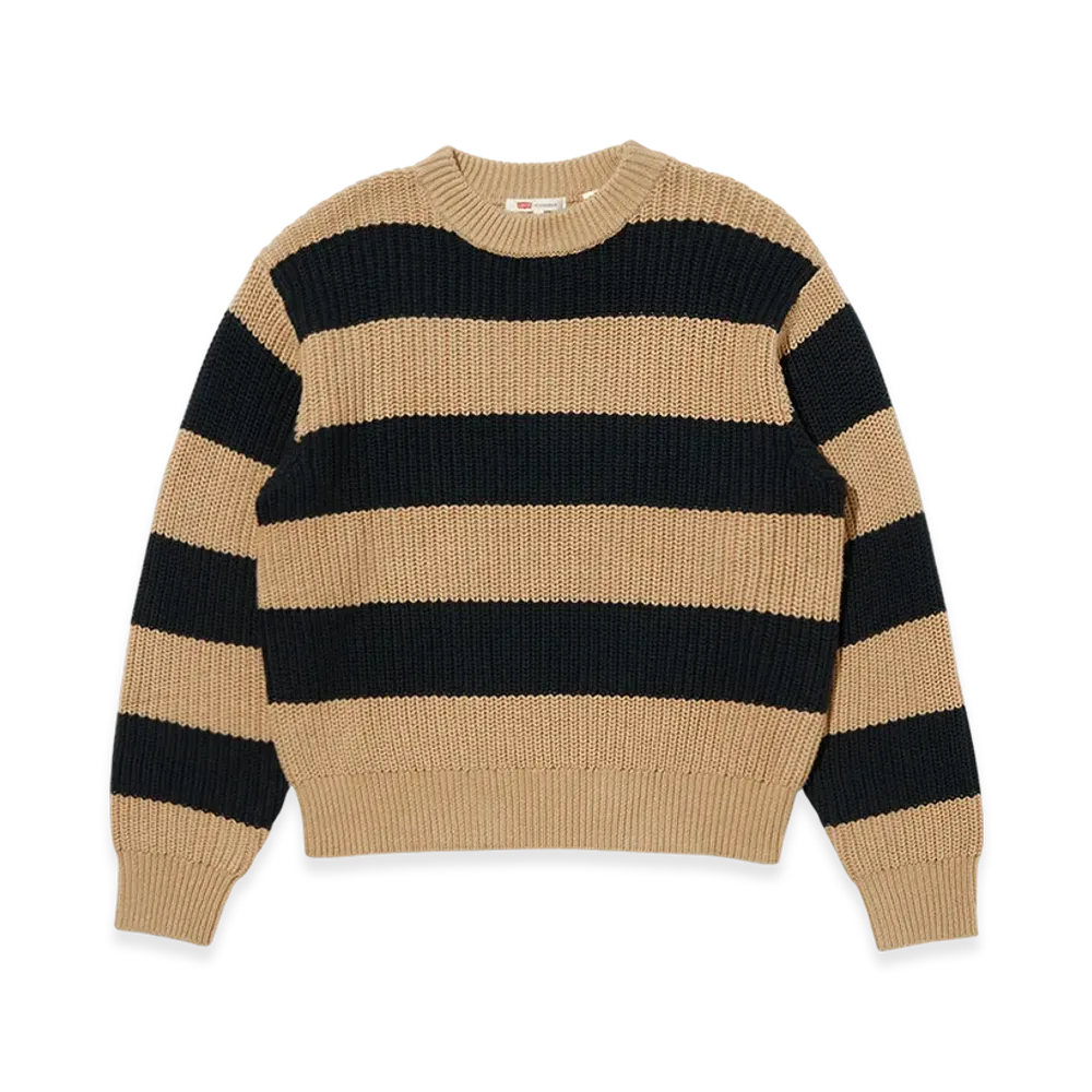 Levi's Striped Sweater "Beige/Black"