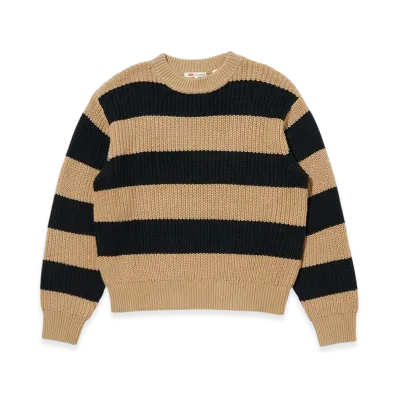 Levi's Striped Sweater "Beige/Black"