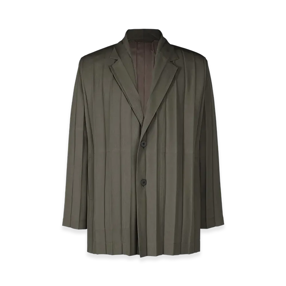 HOMME PLISSE ISSEY MIYAKE Edge Ensemble "Dark Brown"