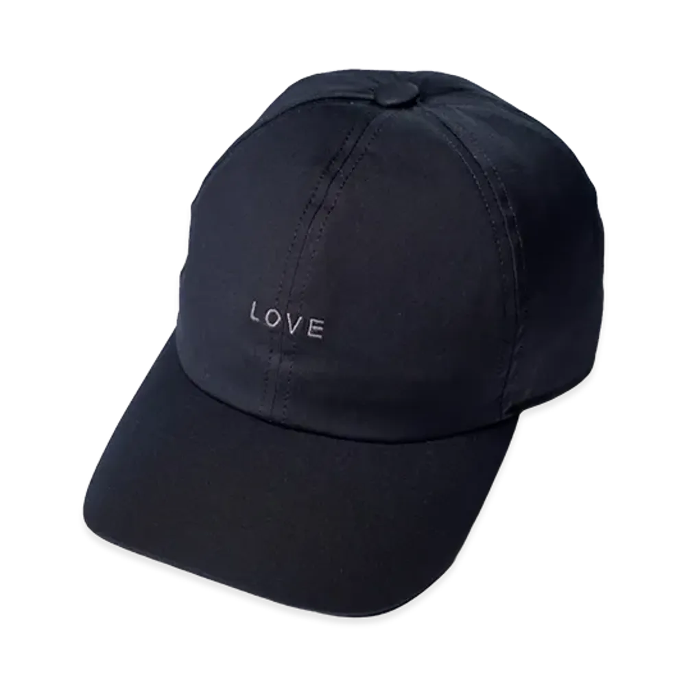 Rick Owens Baseball Cap -TEEM4- "Black"