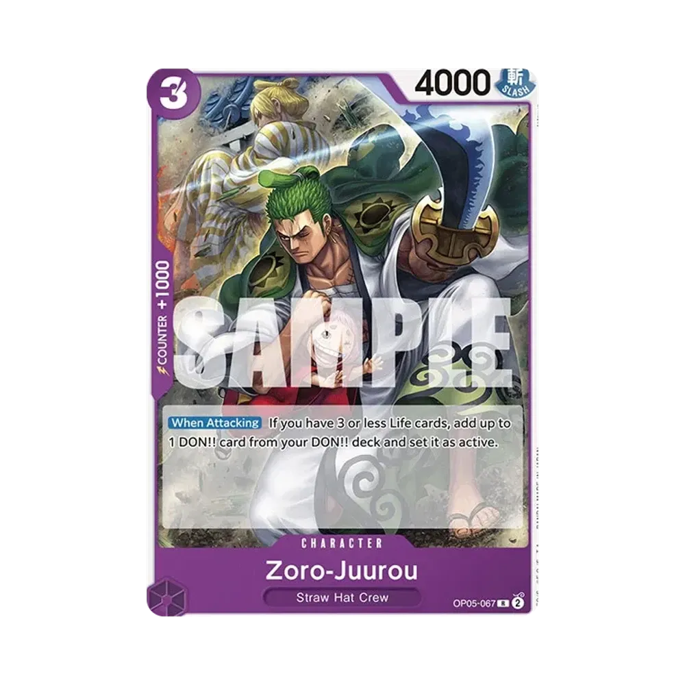 ゾロ十郎 R [OP05-067](プロモーションカード「ONE PIECE CARD GAME