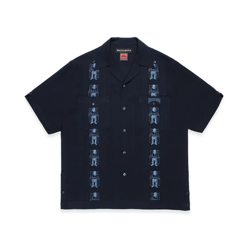 WACKO MARIA x Death Row Records Cuba Shirt "Navy"
