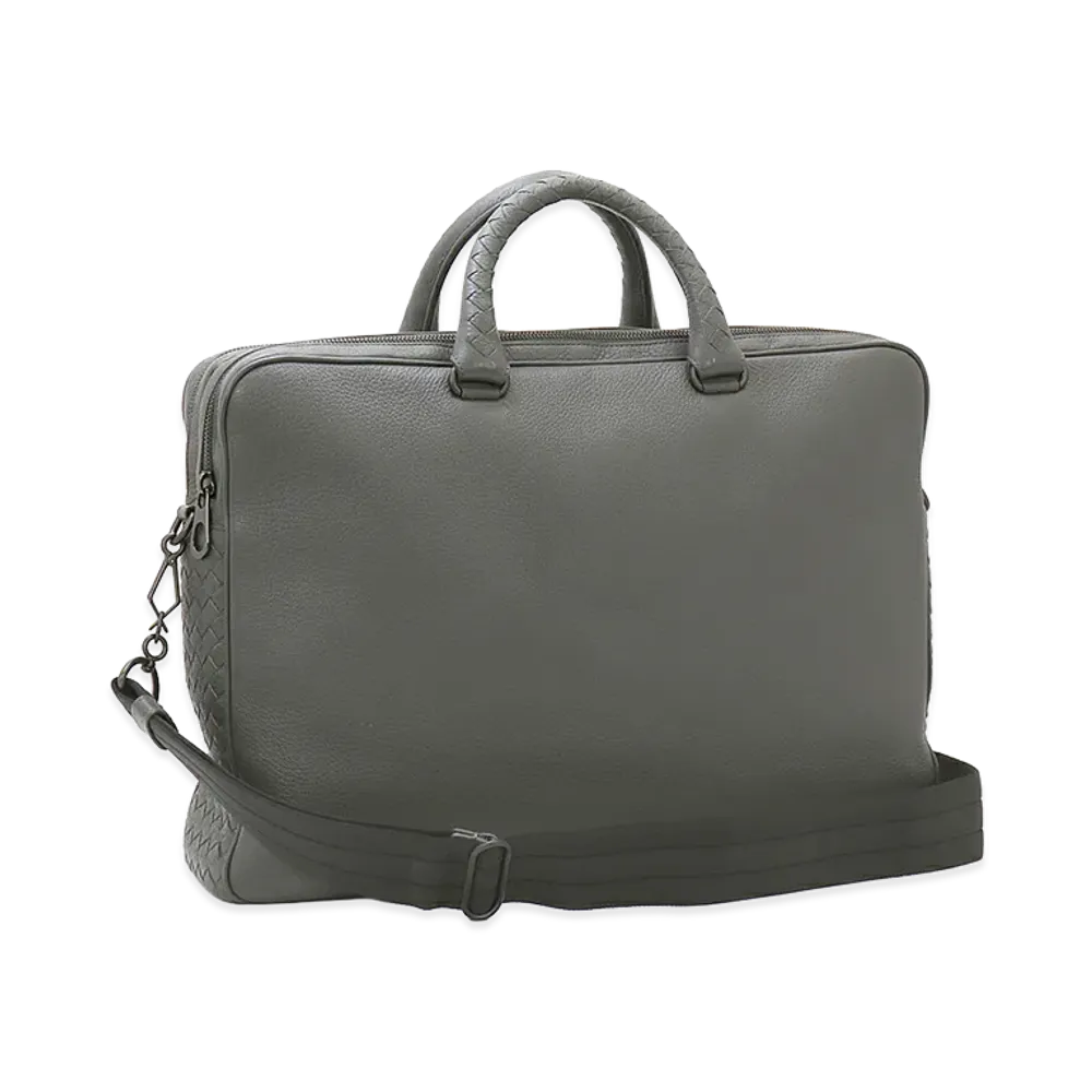 Bottega Veneta Business Bag "New Light Grey"
