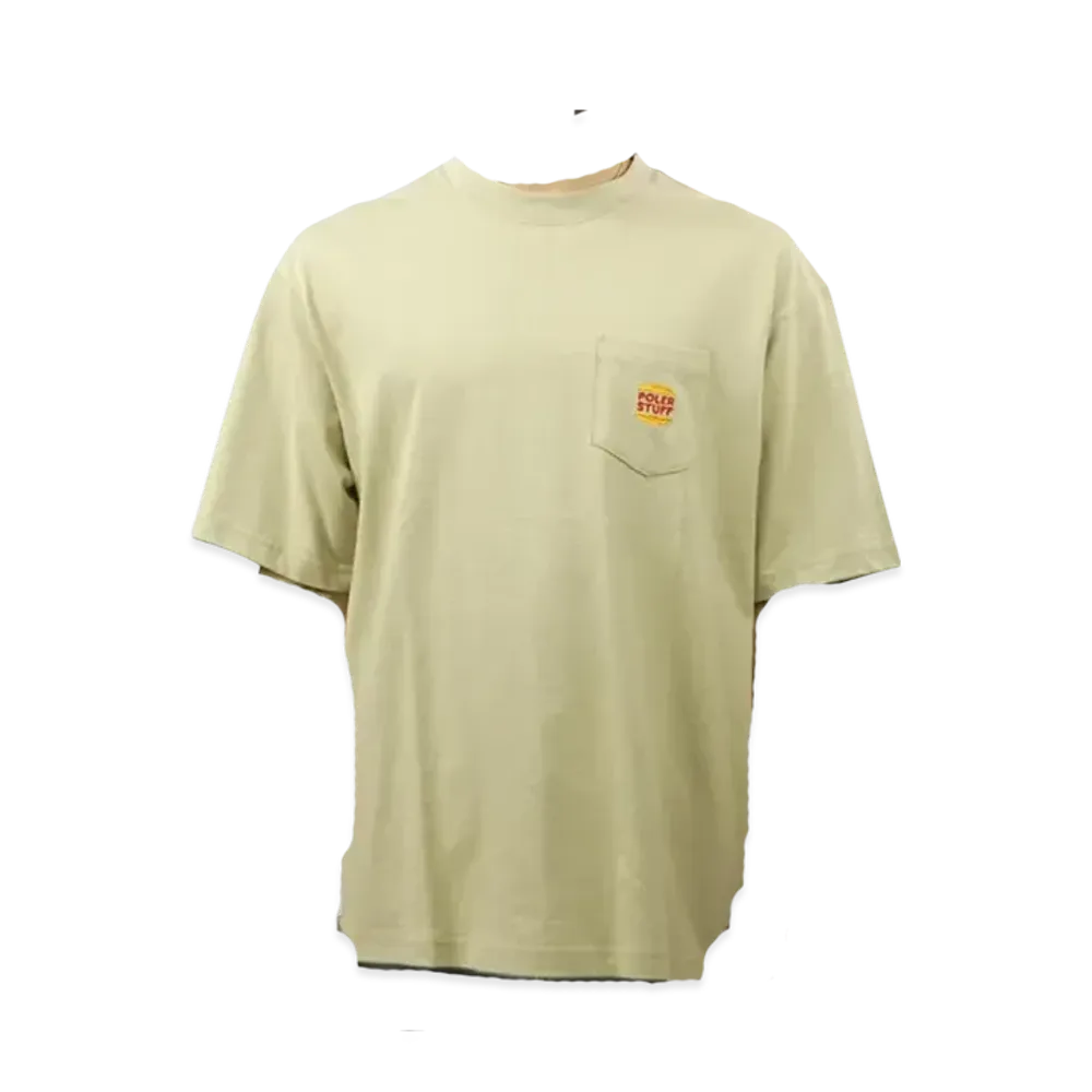 POLeR SS Tee Crew Neck Steamhams Pocket Relaxed Fit "Lime"