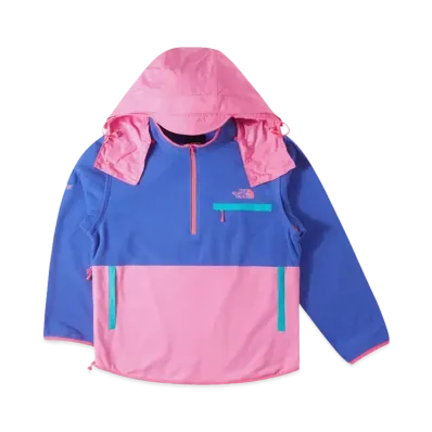 The North Face x CLOT M 2 in 1 Hooded Fleece Top "Blue"