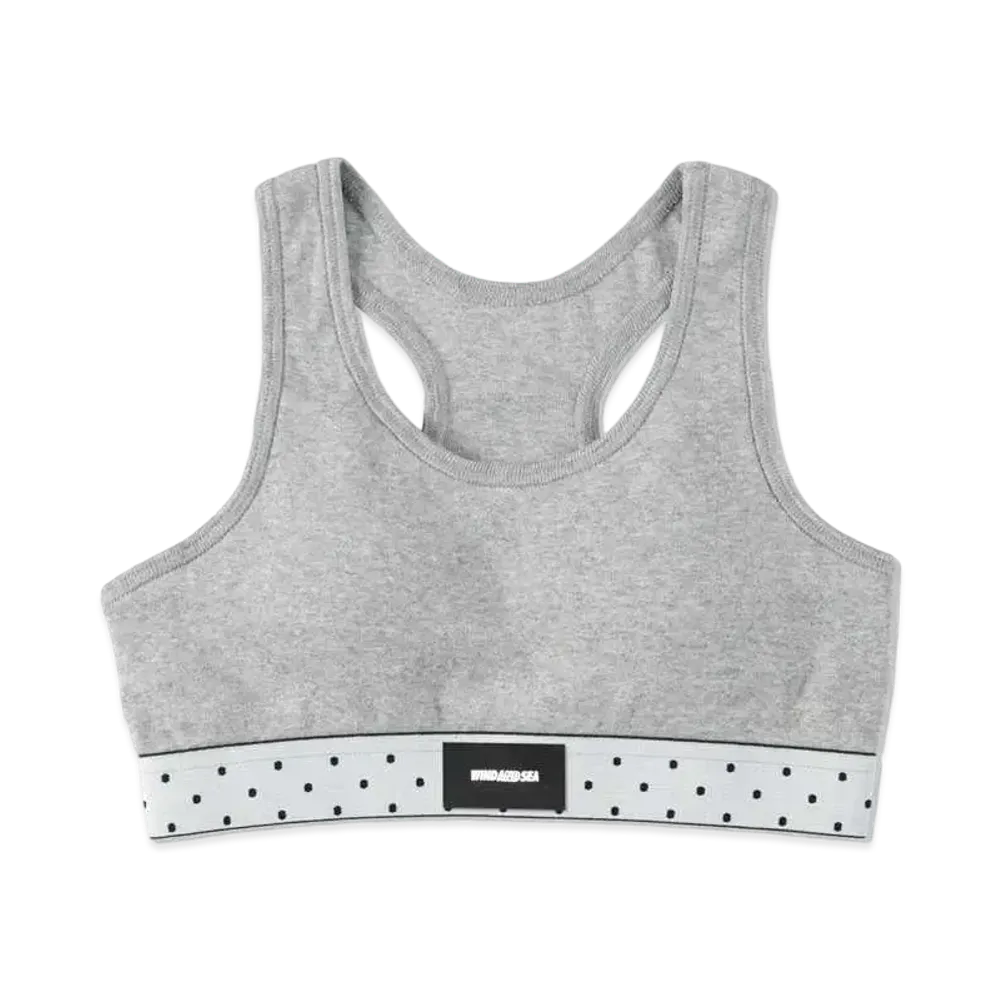 WIND AND SEA SDT (Dot) Bra Top "Gray"