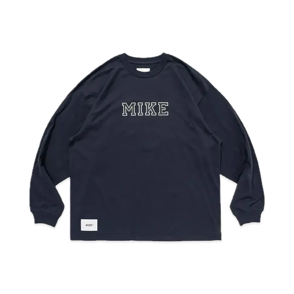 WTAPS Academy / LS / Cotton / MIKE "Navy"