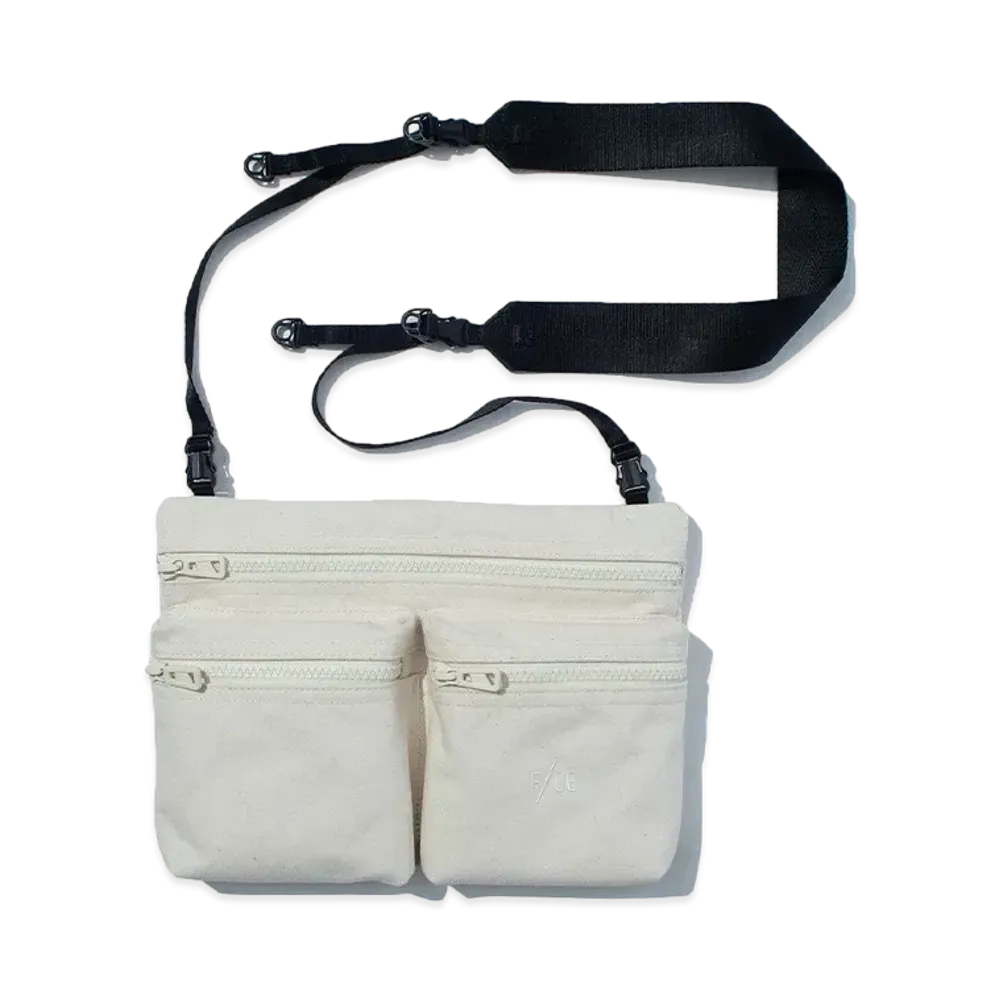 F/CE. W.R Canvas Sacoche "Ivory"