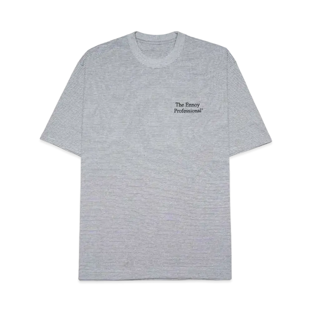 ENNOY 23SS S/S Border T-Shirt "Grey"
