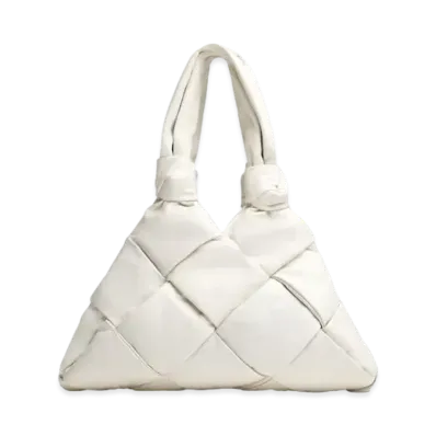 Bottega Veneta Padded Lock "White"