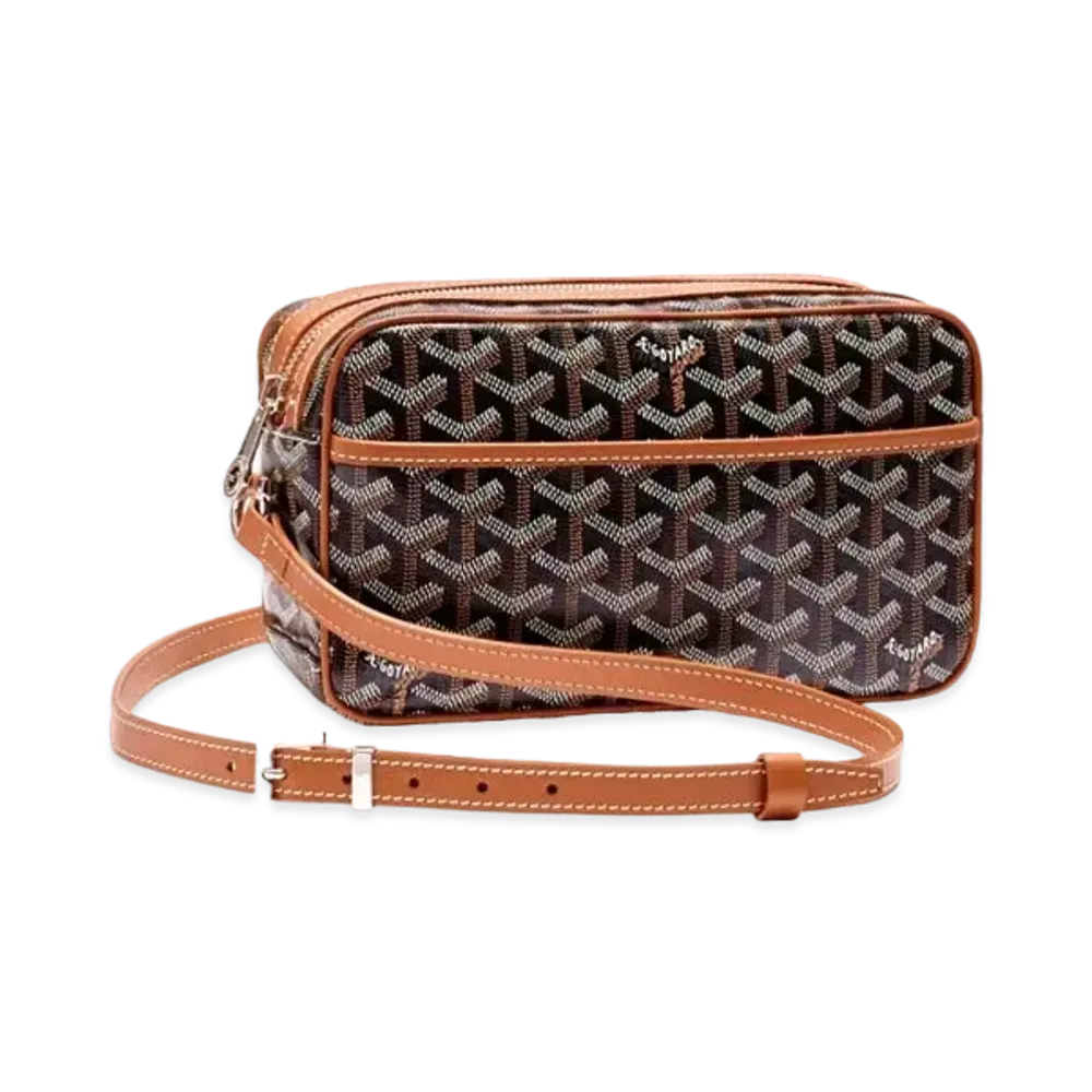 Goyard Cap-Vert PM Bag "Black/Brown"