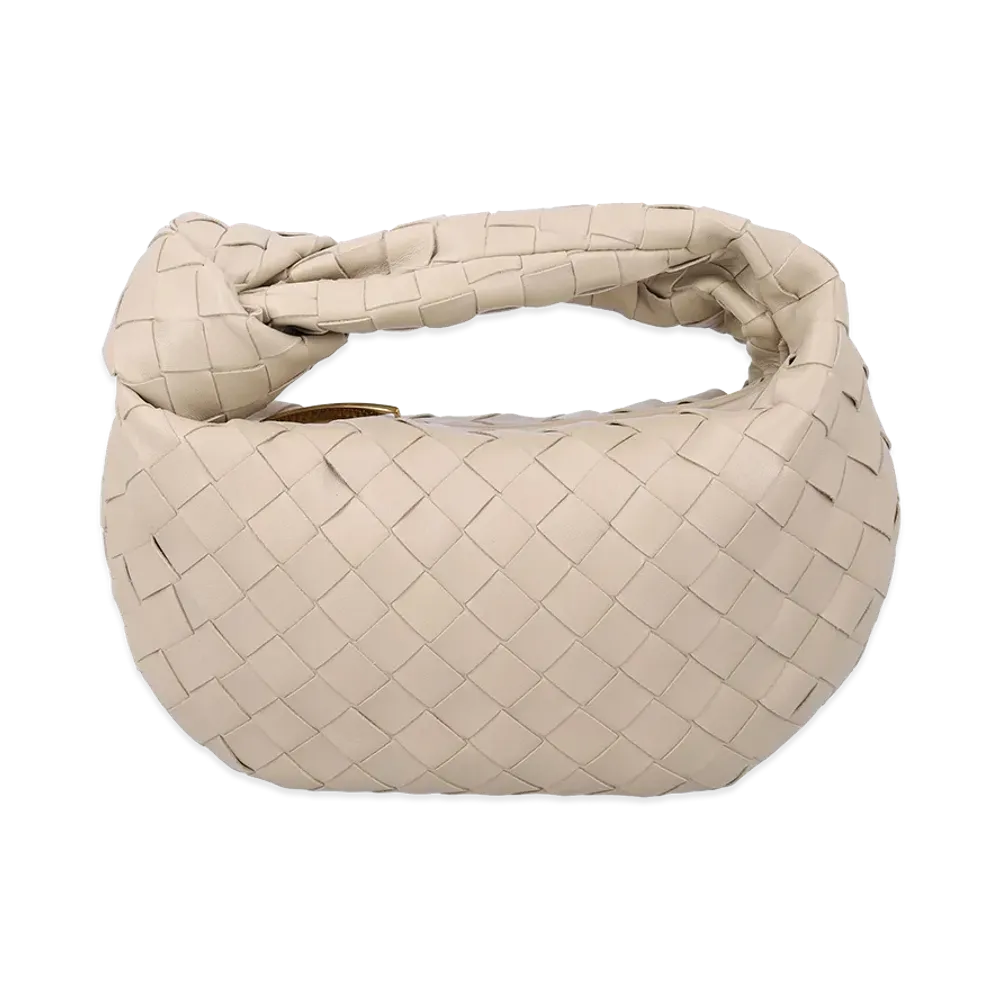 Bottega Veneta Women's Nappa Leather Mini Jodie Handbag "Beige"