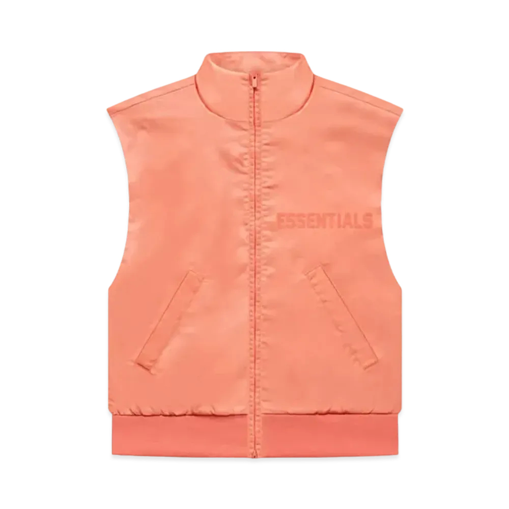 FEAR OF GOD ESSENTIALS Running Vest "Coral"