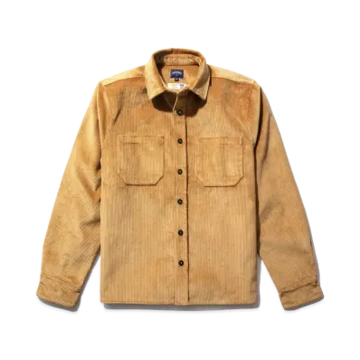Noah Heavy Duty Corduroy Shirt Jacket "Fawn"
