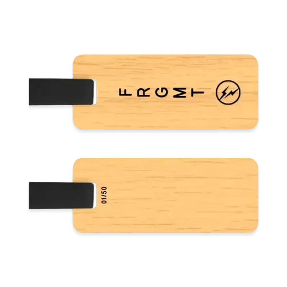 FRAGMENT CUSTOM BACK FRGMT Luggage Tag "Cashew"
