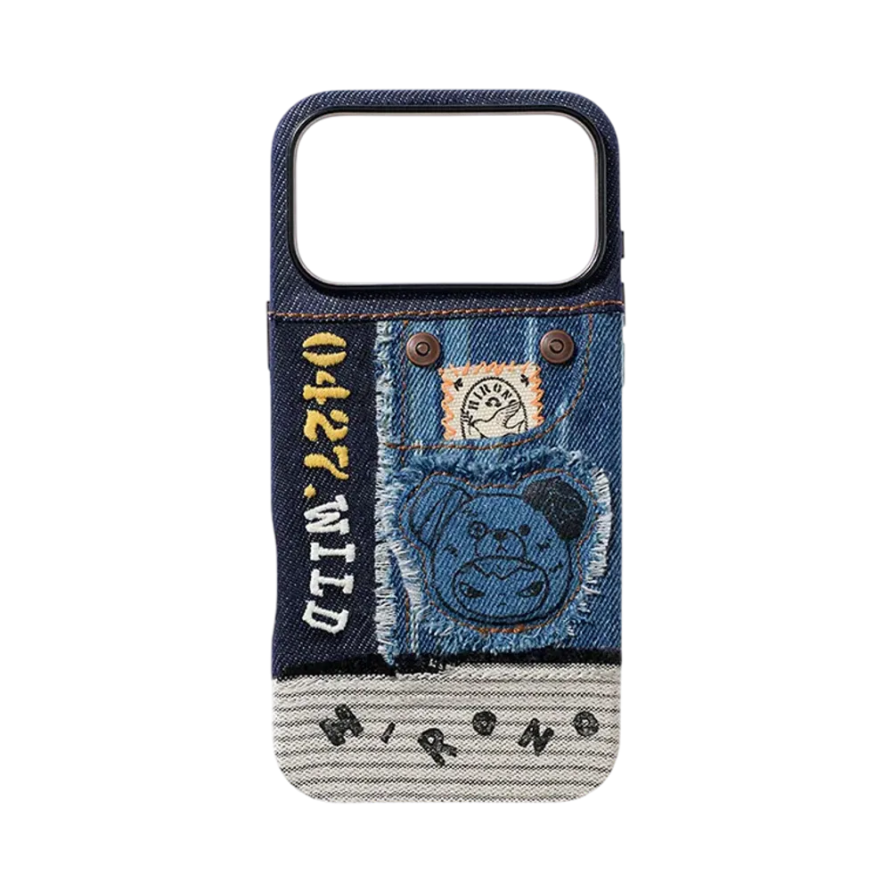 POP MART Hirono Road Journal Series-Patchwork Phone Case iPhone 17 Pro Max