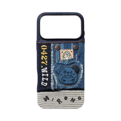POP MART Hirono Road Journal Series-Patchwork Phone Case iPhone 17 Pro Max