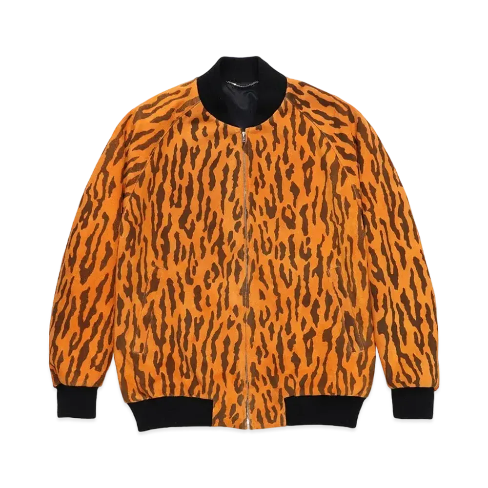 WACKO MARIA SUEDE LEATHER 50'S JACKET "Orange"