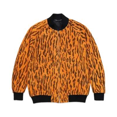 WACKO MARIA SUEDE LEATHER 50'S JACKET "Orange"